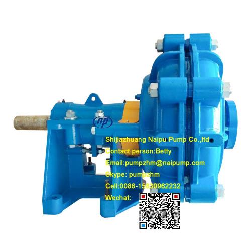 6/4D horizontal slurry pumps plant