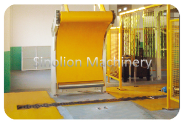 Electric Driven Paper Roll Conveyor Machine