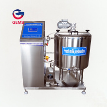 Equipamento de pasteurização de leite pequeno em lotes com homogeneizador