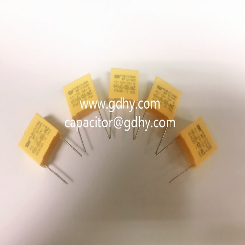 Power electromagnetic interference suppression film capacitors X2