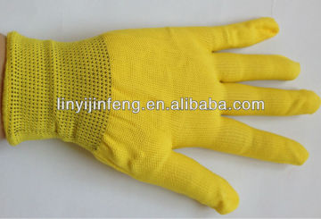 polyester antistatic gloves safety working electrical industry gloves with CE
