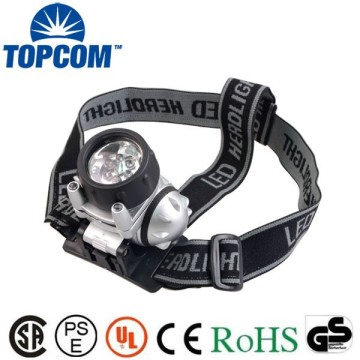 cheaper super-bright 7+2 led headlamp light with adjustable strap
