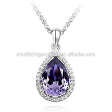 crystal pendant necklace