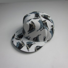 Personalizzato tutto stampa Flat Bill Cap