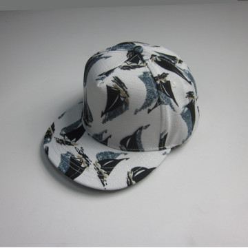 Custom All Over Printing Flat Bill Cap