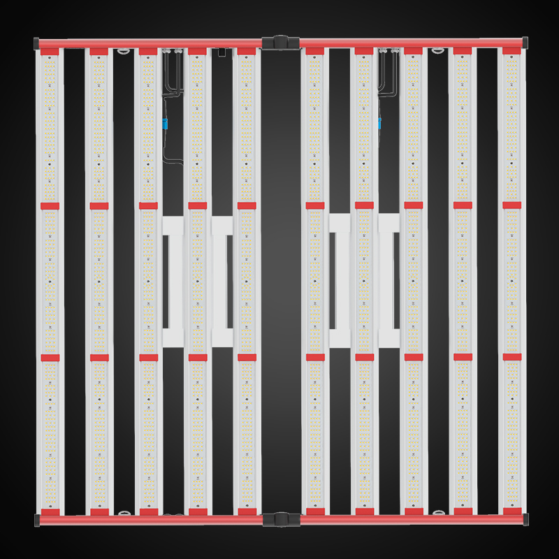 1000W Tumbuh Cahaya Komersial 10 Bar LM301B