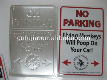 20x30cm Custom metal parking sign