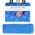 Inflatable Camping Sleeping Pad With Pillow