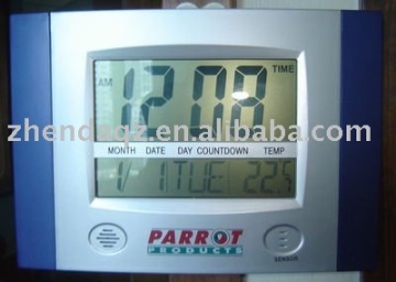 Large calendar clock