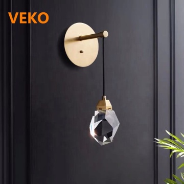 Crystal Adjustable Wall Lamp