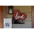 Rustic Farmhouse Wood Heart