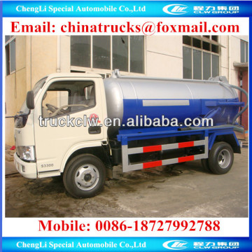 Dongfeng 4x2 sewage sucking truck sewage truck sewage pump truck