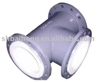 PVDF Lined Pipe Fitting