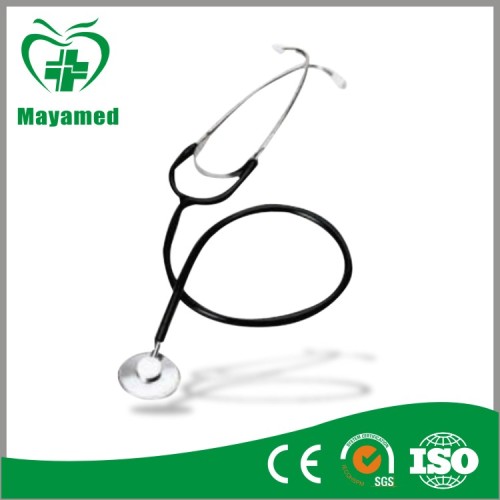 New Arrival Muti-function Black PVC tube mini single head stethoscope for sale