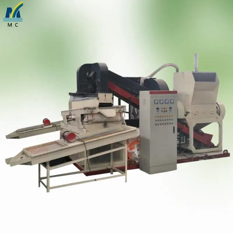 Automatic Cable Stripping and Copper Recycling Machine