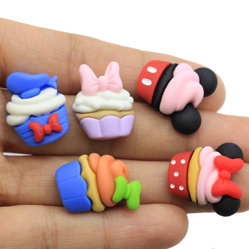 Mixed Lovely Cartoon Kuchen Eis Flatback Cabochon Scrapbook Kawaii DIY Verzierungen Zubehör