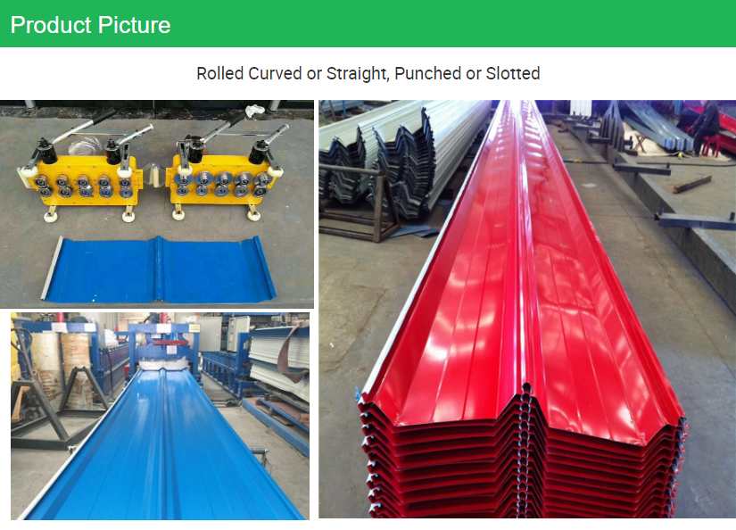 auto-galvanized roofing sheet roll forming machine