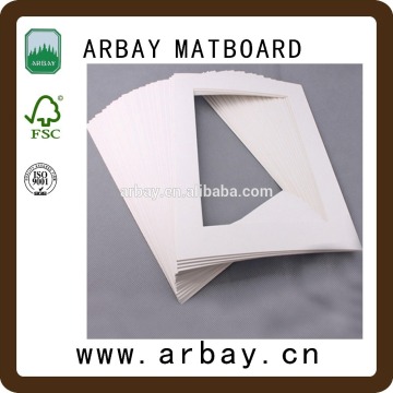 decorative matboard for photo frame/ matboard frame/precut passepartout