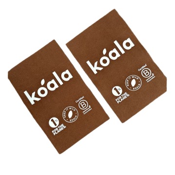 Customized Polyester Care Label with 3D Woven Logo