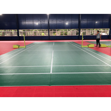 Anti-slip indoor PVC Badmintion sports flooring