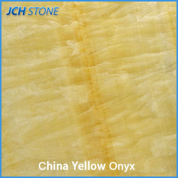 Poliert Yellow Onyx Marmor