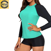 High-Quality Custom Sublimation Sun Protection Rash Guards for Wholesale