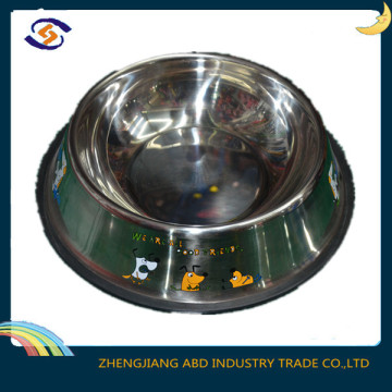 stainless steel pet bowls and feeder/novelty pet bowls