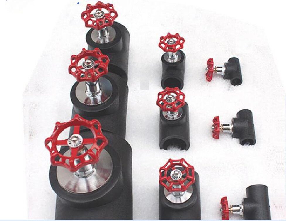 PE globe valve,manual HDPE gate valve