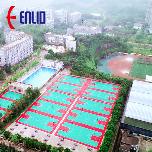 Modular Tennis Court Mat Basketball Court Πλακάκια