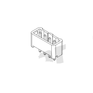 2,50 mm tonhöjd 180 ° Wafer Connector Series AW2511V-XP