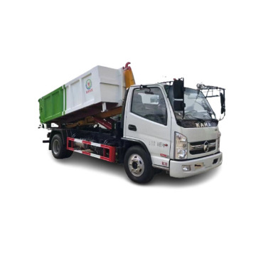 KAMA rear loading roll off garbage loader truck