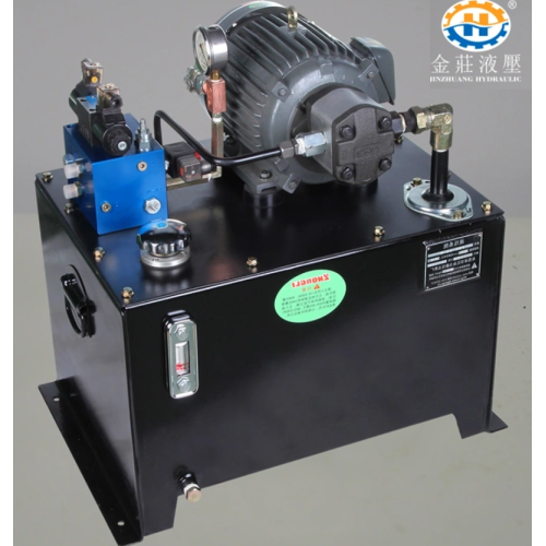 Low noise chuck hydraulic system