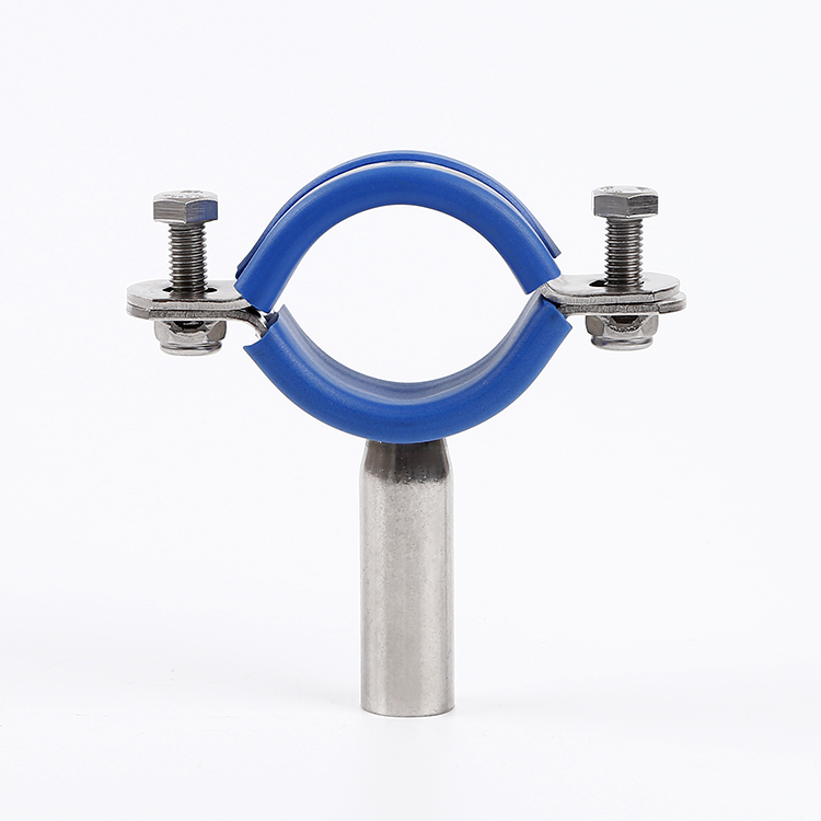 Sanitary Metal Quick Release Tube Hose Large Pipe Hanger Pipe Holder Clamp For Pipes