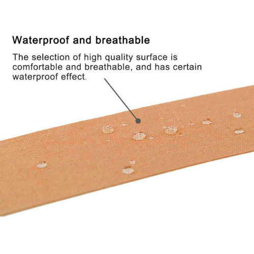 ตัวอย่างฟรี เทป KT กล้ามเนื้อแข็งแรงของผ้าฝ้ายกันน้ำ