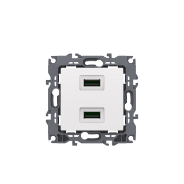 Double USB power socket durable