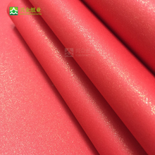 Shining Red Glitter Pearl Paper for Packet