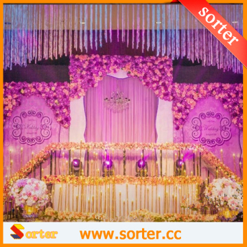 Party Decoration and wedding decoration curtain