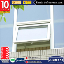 Aluminum hopper window/Aluminum Top Hung Window