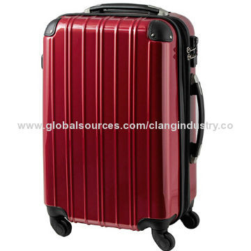 Trolley luggage suitcase, deluxe, hot selling, 3 pieces of set, made of ABS, popular designs