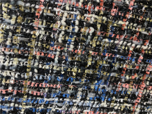 Top Plaid Fancy Jacquard Knit Fabric