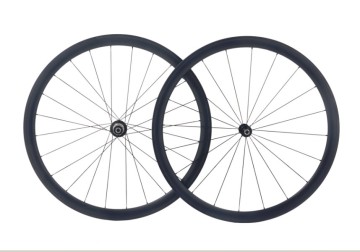 carbon wheelsets 38mm, tubular, matt, 3k
