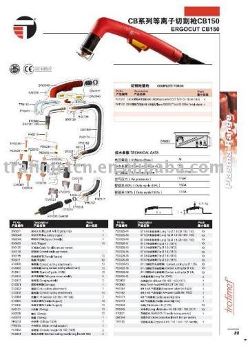 CB150 Trafimet Plasma Cutting torch