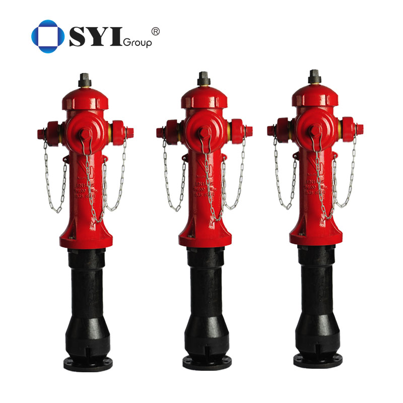 Good Quality ductile iron anticollision Pillar type Fire Hydrant