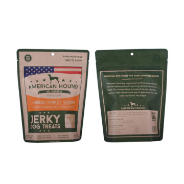 250g Kraft Paper Doypack Beef Jerky com zíper