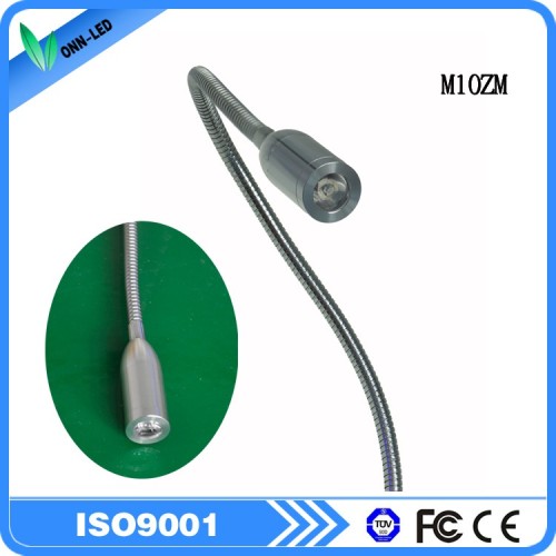 ONN-M10ZM IP65 1w gooseneck flexible metal tube for machine