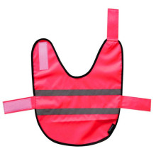 Red hi viz child school safety vest