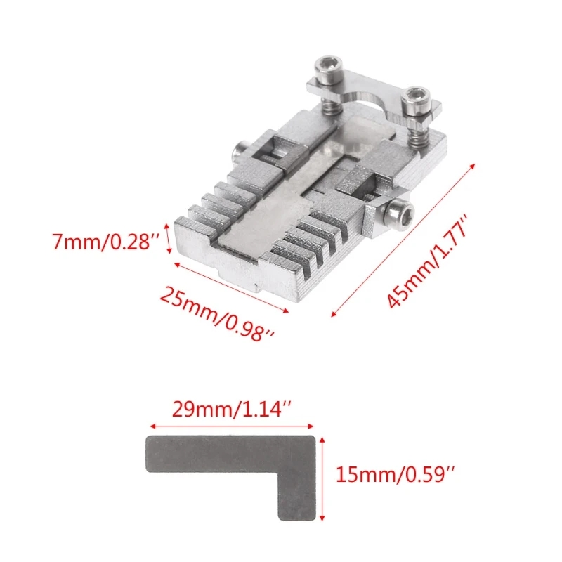 Universal Car Keys Clamp Fixture Folder Clip For All Key Cutting Copy Duplicating Machine Parts Locksmith Tools 2 pieces/lot