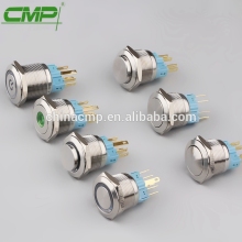 CMP 22mm waterproof pushbutton switch with waterproof cover anti vandal pushbutton switch (TUV CE)