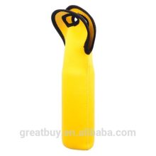 Neoprene wine bottle holder bottle carrier
