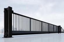 Industrial Galvanized Zinc Wireless Automatic Sliding Gates